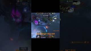 Never Expected! First time Drow Ranger Ultra kill! #dota2 #drowranger #ultrakill #shorts