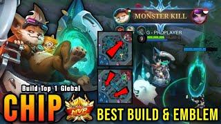 AUTOWIN!! New Hero Chip Best Build and Emblem - Build Top 1 Global Chip ~ MLBB