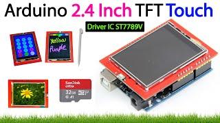 Getting Started With Arduino Uno 2.4 inch TFT Touch Screen LCD Shield ST7789V Driver 240x320 Display