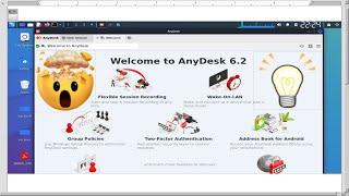 Installing Anydesk on Kali linux 2022 with only one Command 101% Working