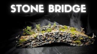 Stone Bridge Tutorial #crafting #mordheim #diorama #dnd #wargaming #石橋