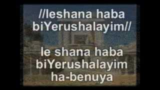 l'shana haba b'yerushalaim.wmv