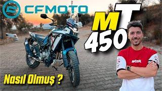 O Çok Sorulan Yeni Enduro  Motor !! 2024 CF MOTO MT 450 / İLK SÜRÜŞ