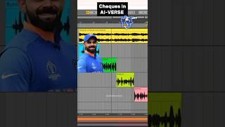 Shubh's Cheques Song In AI-VERSE Ft.Rohit Sharma,Virat Kohli,Modi ji #shorts #viral