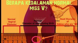 Kedalaman Normal miss V Wanita