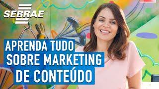 Como usar o marketing de conteúdo nas redes sociais - Aprenda com o Sebrae!