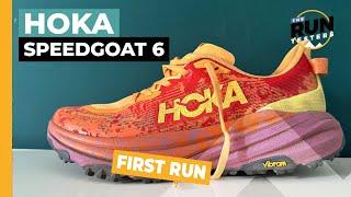 HOKA Speedgoat 6 First Run: First impressions of HOKA’s upgraded trail tamer