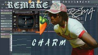 REMAKE: REMA - CHARM | produced by seekbeatz #seekbeatz #flstudio #rema