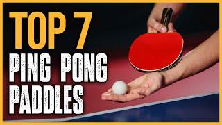 Best Ping Pong Paddles 2024 | Top 5 Best Table Tennis Bats Review