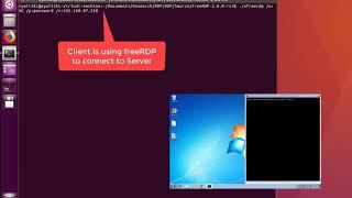 FreeRDP remote code execution attack via RDP connection