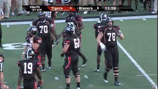 Valdosta State Blazer Football vs. University of West Alabama, September 22, 2012