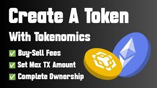 Create a Token with Tokenomics on BSC/ETH Network & Verify Contract | Full & Easy Tutorial