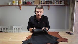 Full-Grain Goat Skin Crust for Lining Crafts | Leather Review | Leather Lab