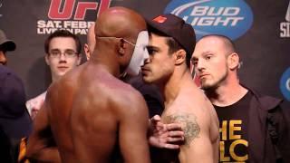 Silva vs Belfort - The Staredown!