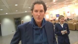 Capitol Intel interviews Fiat Chrysler Chairman John Elkann at Milan's Malpensa Airport June 3, 2014