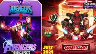 Avengers Returns & Deadpool T4? | July Update Details | Marvel future fight