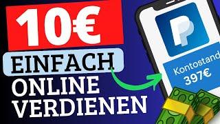 10€ IMMER WIEDER ohne Startkapital  Online Geld verdienen für Anfänger Komplettanleitung