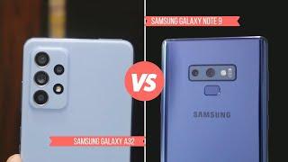 Samsung Galaxy A32 Vs Samsung Galaxy Note 9 Camera Comparison | 2021