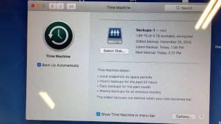 macOS Sierra Clone Hard Drive using Time Machine How To