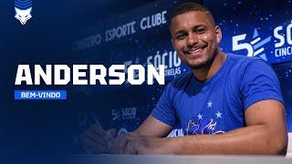 SEJA BEM-VINDO, ANDERSON!