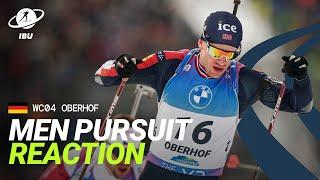 World Cup 24/25 Oberhof: Tarjei Boe after best Pursuit Time