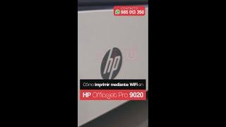 Cómo imprimir mediante WiFi en impresora HP 9020