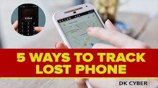 5 ways to Track your Lost Phone 