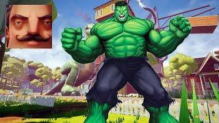 Hello Neighbor - My New Neighbor Hulk Full History Gameplay Walkthrough