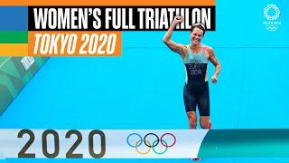 Women's FULL Triathlon ‍️‍️‍️ | Tokyo Replays