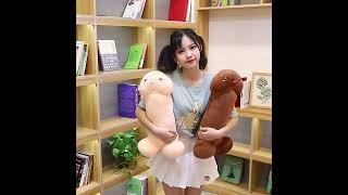 Simulation Boy Dick Trick Penis Plush Toy Plushie Real-life Penis Plush Hug Pillow Stuffed Sexy