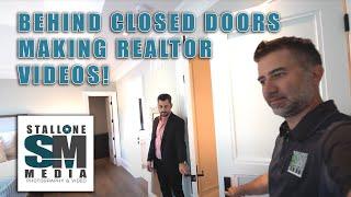 Real Estate Vlog BTS shooting 2 luxury homes for same client same day.