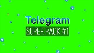 Telegram Super Pack #1 / Green Screen - Chroma Key