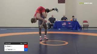 2018 Marine Corps US Open/UWW Junior Freestyle 70 Con 8 #2 - Shayne Oster (NU) Vs. Jacori Teemer (