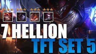 INFINITE UNITS WITH 7 HELLION -  TFT SET 5 Teamfight Tactics PBE