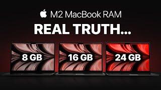 M2 MacBook Air / Pro — How much RAM do you ACTUALLY need?