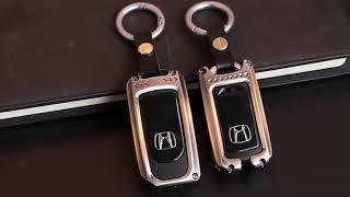 Honda 3 Button Mugen Alloy Design Key Holder Key Pouch Key Shell Key Case Key Bag CITY CIVIC ACCORD