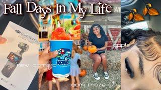 Fall Days In My Life | new camera, college rants, corn maze, appts + more