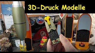 Unboxing 3D-Druck Schnittmodelle von Munition, Stinger, Blueguns - Vielen Dank!!!