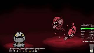 The Binding of Isaac Repentance: 7 Tainted Character Speedrun World Record 1:30:42