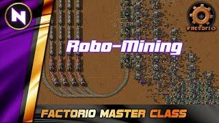 Robot Mining, Loading and Unloading | Factorio Tutorial/Guide/How-to