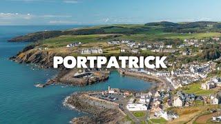 Portpatrick seaside village in southwest Scotland