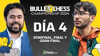 Firouzja Y Sevian LUCHAN para jugar la GRAN FINAL contra Nakamura | Bullet Chess Championship 2024