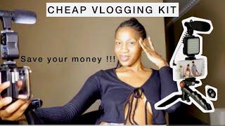 AFFORDABLE VLOGGING KIT // #southafricanyoutuber #eksemandisa (Takealot finds/review)