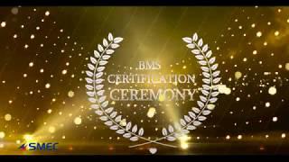 BMS Training Certification Ceremony in Kochi Kerala india