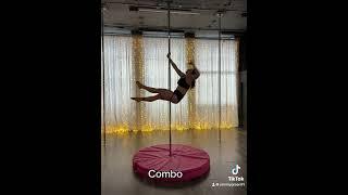 My first ever pole combo 6months of pole. #beginer #poledance #polegirl #polefitness