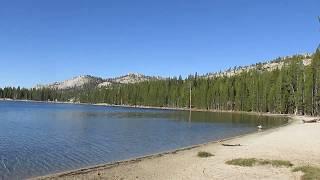 Tenaya lake. Yosemite National Park, CA. Elevation 8000 ft.