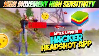 Use This ''Mobile BLUESTACK App'' Get More Headshot  Hacker Level Headshot App Free Fire 2024