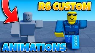 How to CREATE Custom R6 Animations IN Roblox Studio