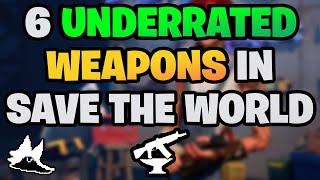 6 UNDERRATED WEAPONS IN SAVE THE WORLD