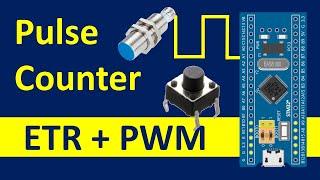 STM32 Timer ETR + PWM  | Counting and comparing pulse number